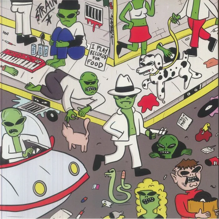 Лицевая сторона обложки — Dani LABB / MICO TRON / CENE / C RU Z / LARA — The Space Hood VA