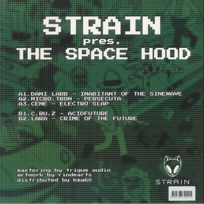 Обратная сторона обложки — Dani LABB / MICO TRON / CENE / C RU Z / LARA — The Space Hood VA