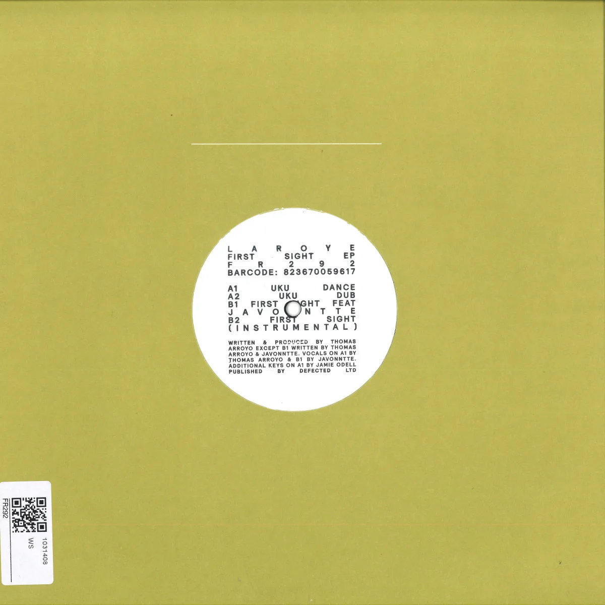 Front cover — Laroye — First Sight EP