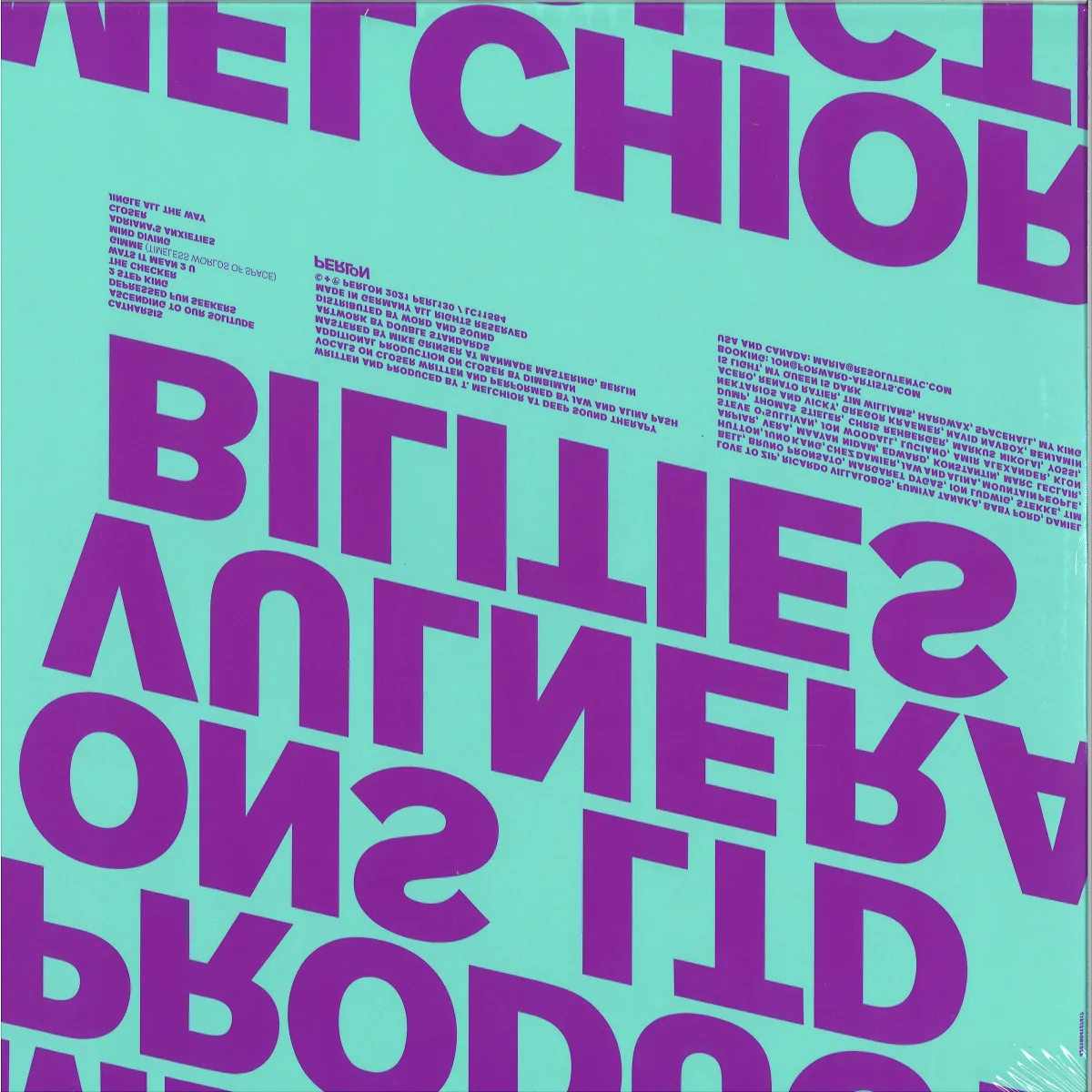 Melchior Productions Ltd — VULNERABILITIES LP 3x12"