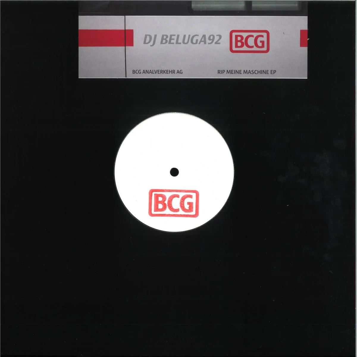 Back cover — DJ Beluga92 — Rip Meine Maschine EP