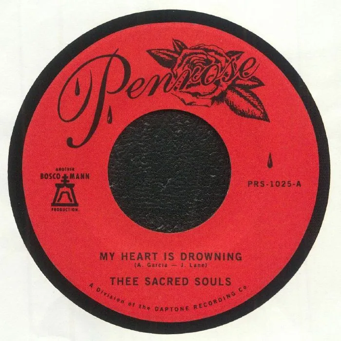 Лицевая сторона обложки — THEE SACRED SOULS — My Heart Is Drowning