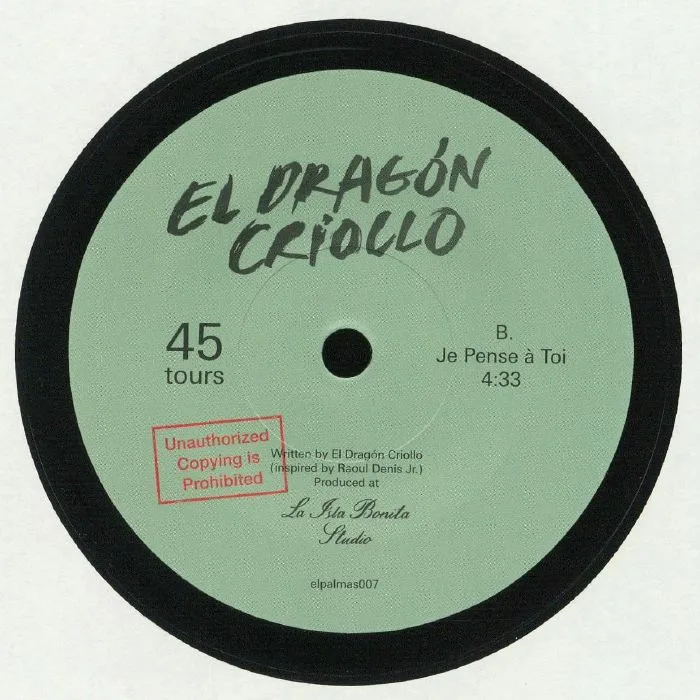 Back cover — LA JUNGLA / EL DRAGON CRIOLLO — La Cumbia Del Desierto