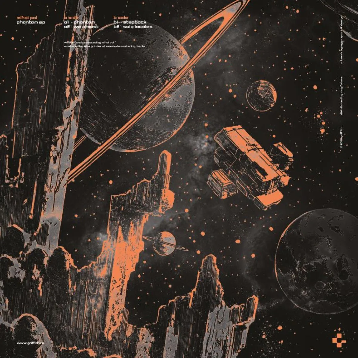 Обратная сторона обложки — Mihai Pol — Phantom EP