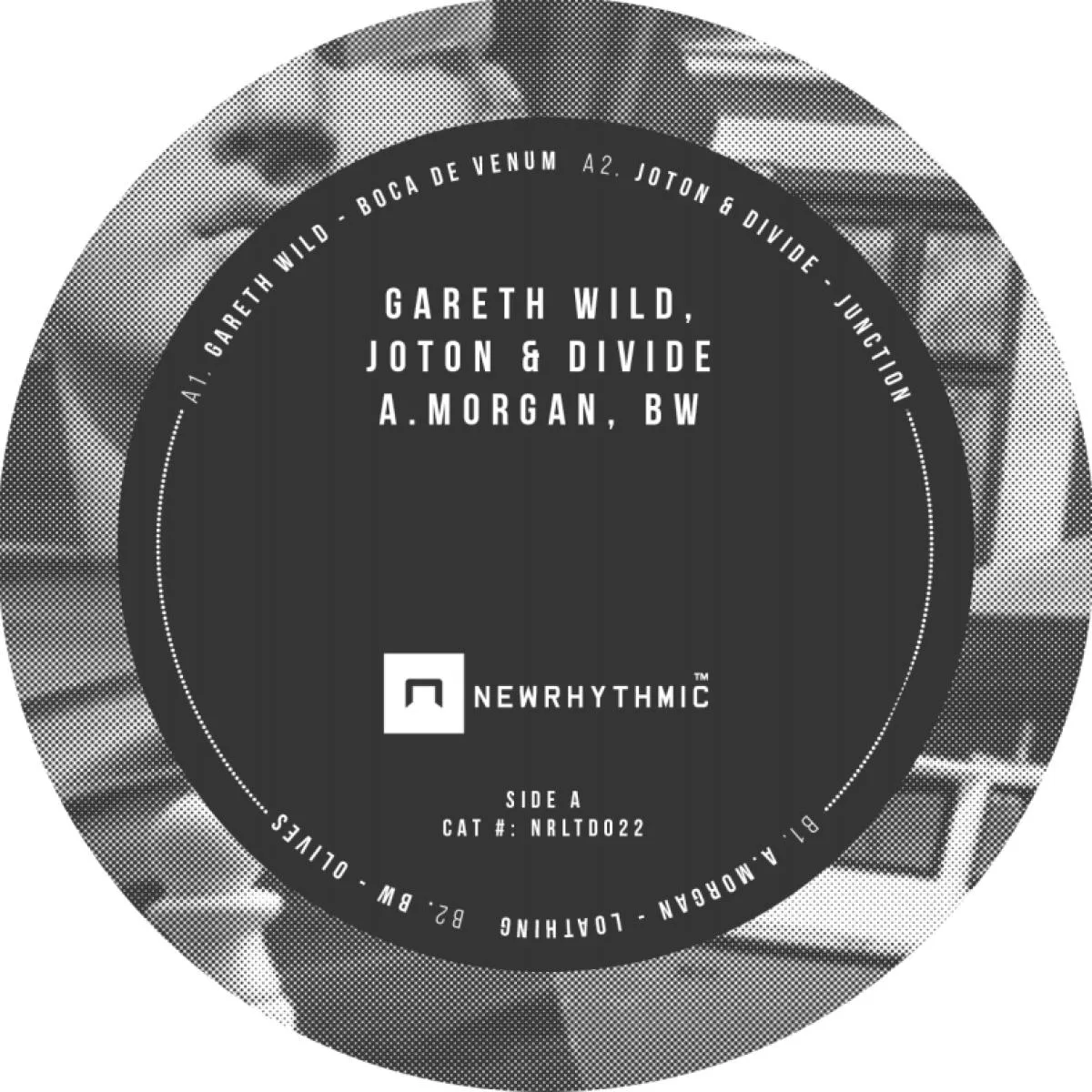 Обратная сторона обложки — Gareth Wild, Joton, Divide, A.Morgan, bw — NRLTD022