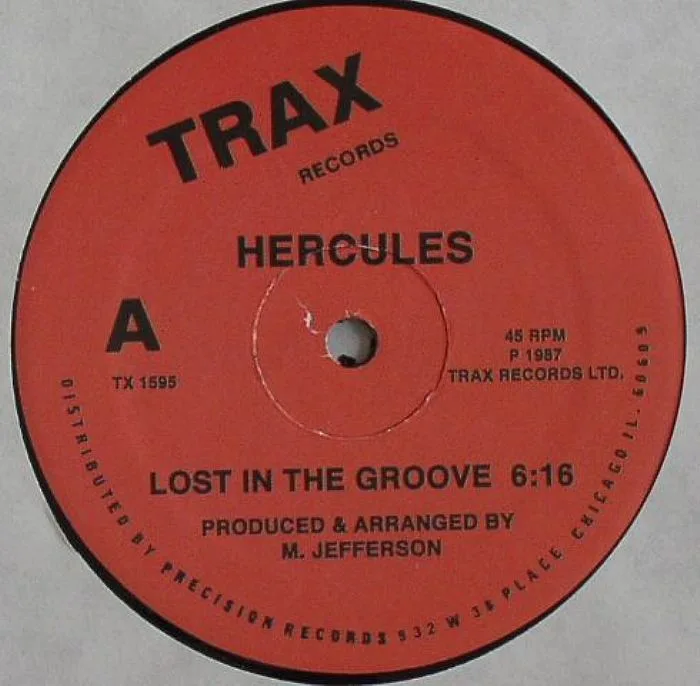 Лицевая сторона обложки — HERCULES — Lost In The Groove