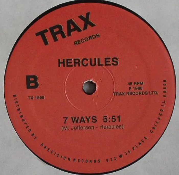 Обратная сторона обложки — HERCULES — Lost In The Groove