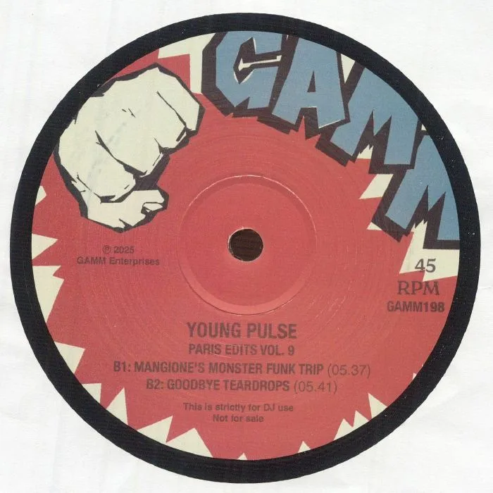 Back cover — YOUNG PULSE — Paris Edits Vol 9