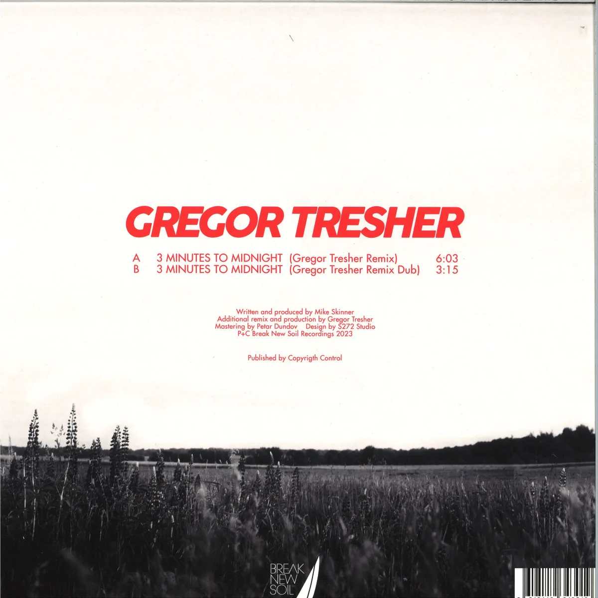 Back cover — The Streets — 3 Minutes To Midnight Remixes