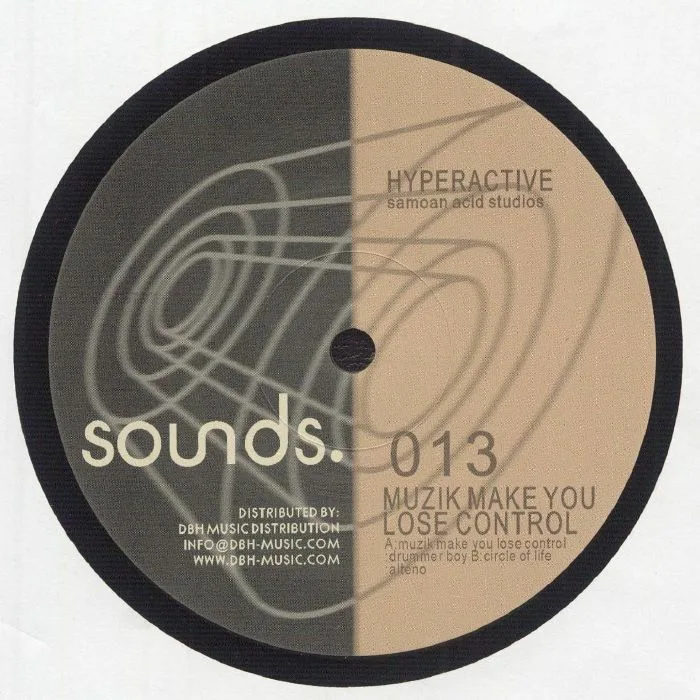 Front cover — DJ HYPERACTIVE — Muzik Make You Lose Control (reissue)