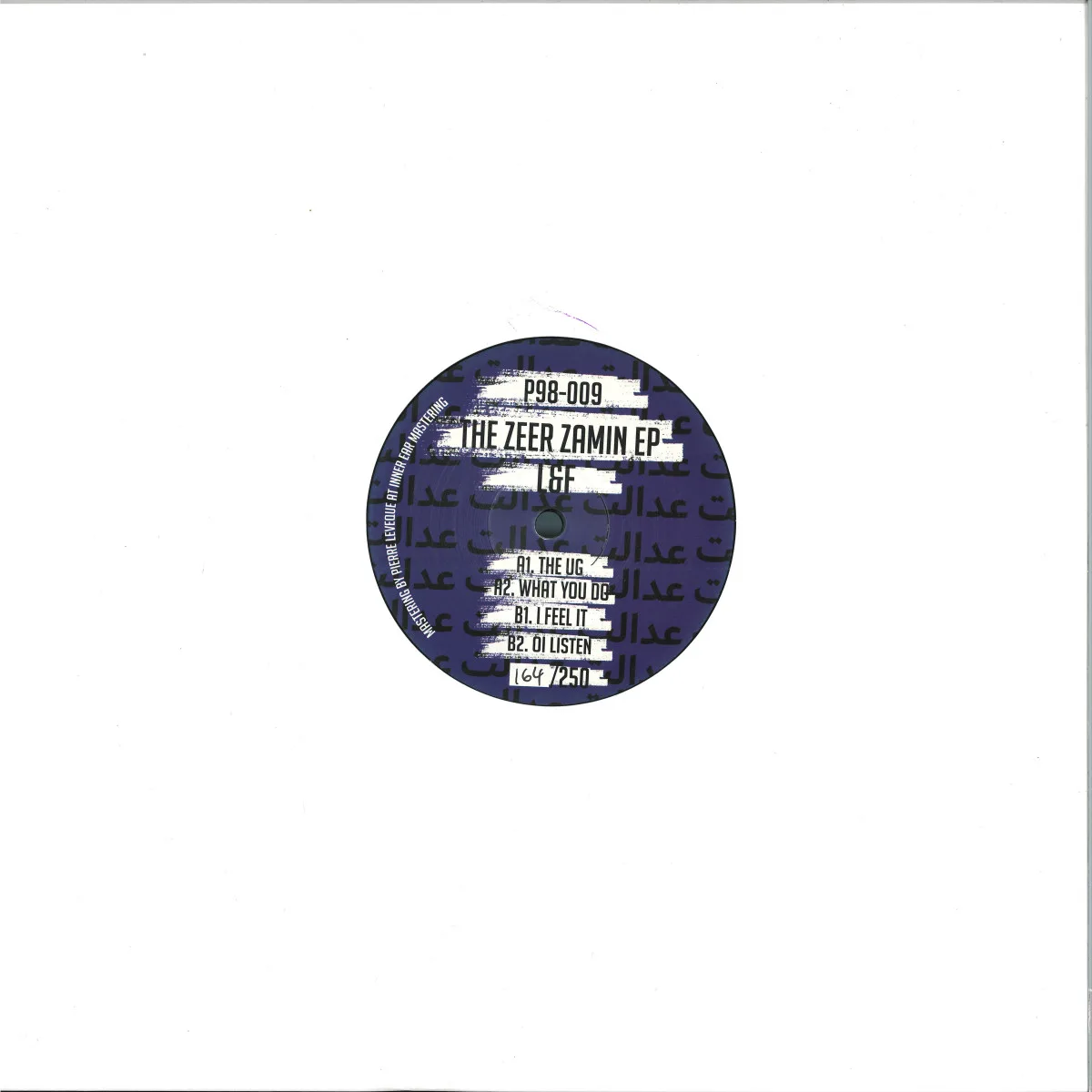 Back cover — L&F — The Zeer Zamin EP