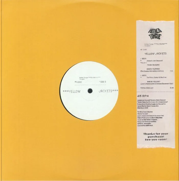 Front cover — Joaquin Joe CLAUSSELL / THE RICKY COREY COLLECTIVE — Yellow Jackets Vol 8