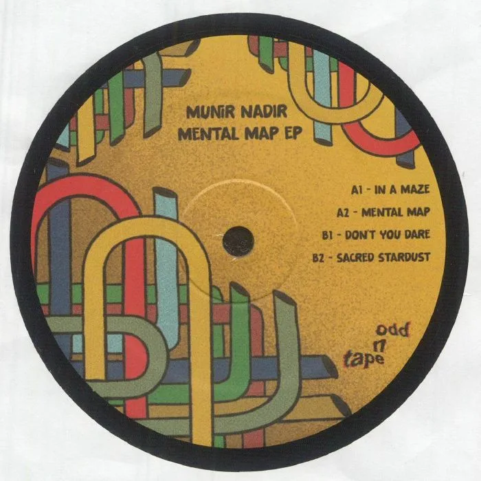 Front cover — Munir NADIR — Mental Map EP