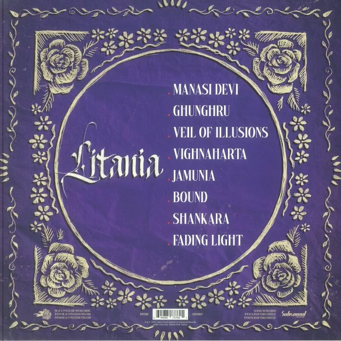 Back cover — LITANIA — Litania