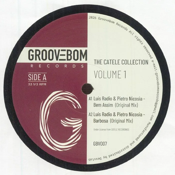 Лицевая сторона обложки — LUIS RADIO / PIETRO NICOSIA / MR ID / WALTER G — The Catele Collection