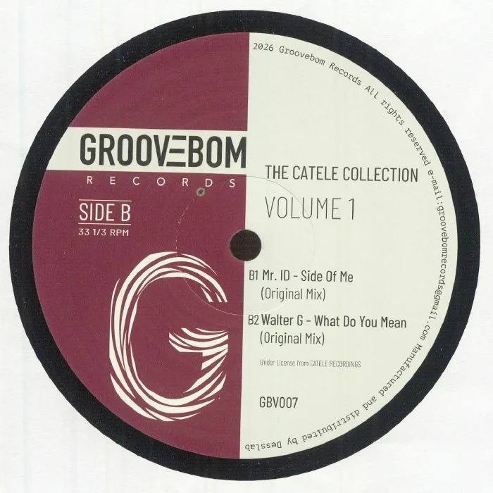 Обратная сторона обложки — LUIS RADIO / PIETRO NICOSIA / MR ID / WALTER G — The Catele Collection