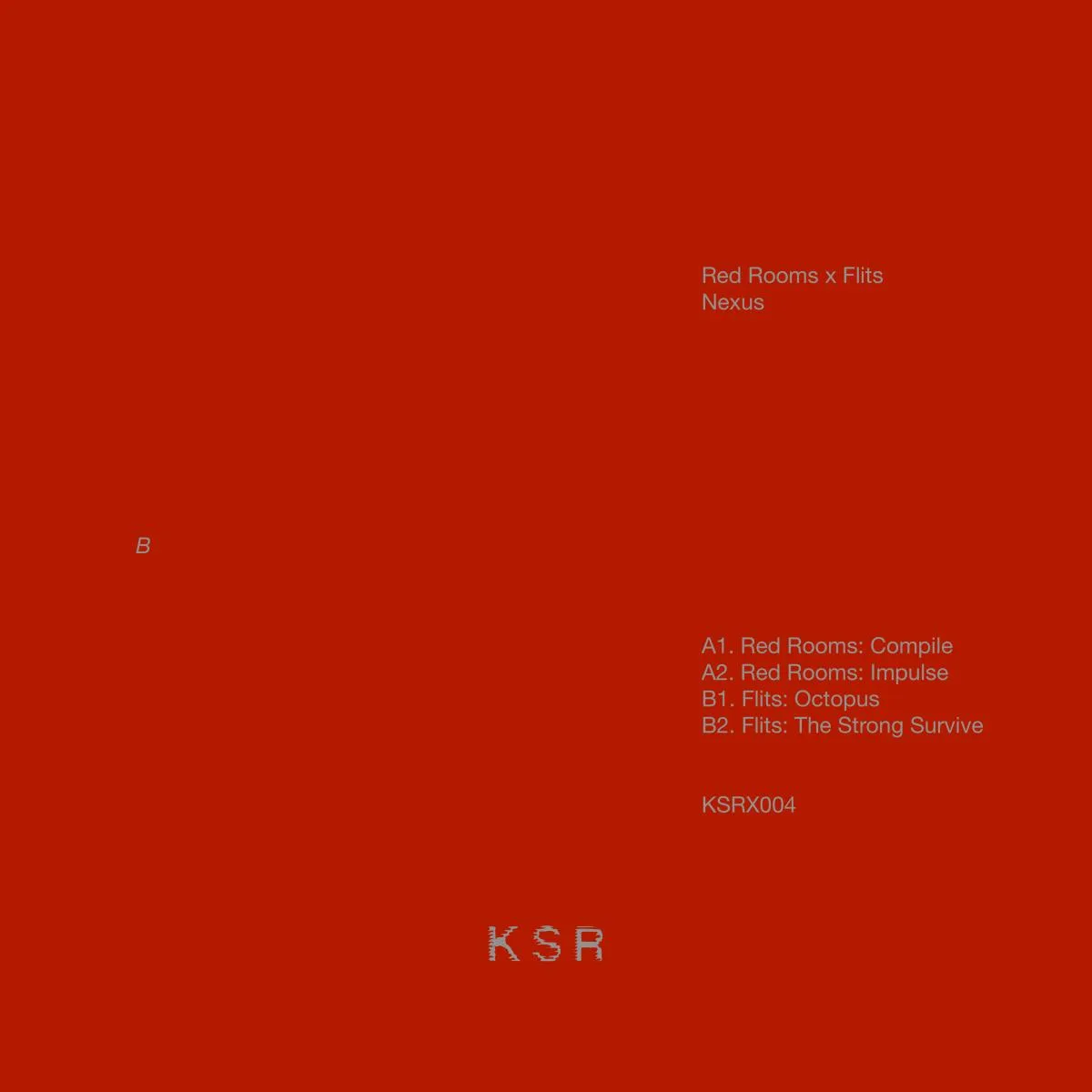 Обратная сторона обложки — Red Rooms x Flits — Nexus