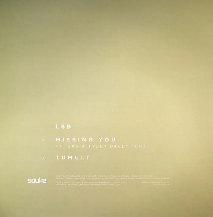 Обратная сторона обложки — LSB — Missing You