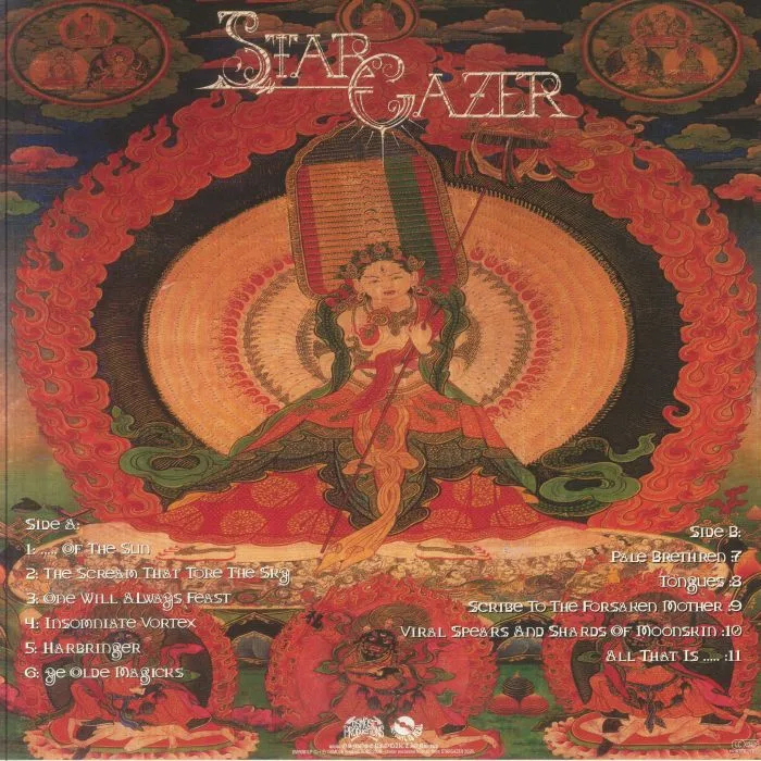 Обратная сторона обложки — STARGAZER — The Scream That Tore The Sky (reissue)