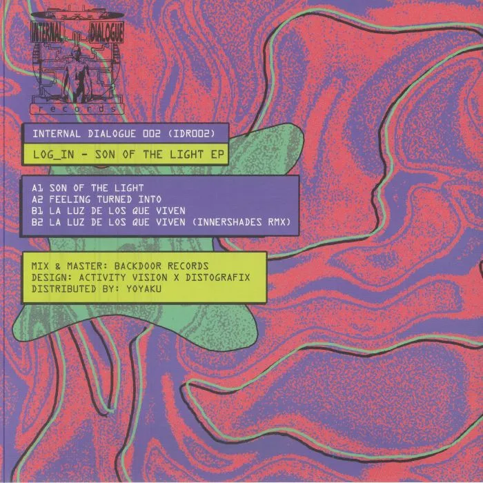 Back cover — LOG IN — Son Of The Light EP