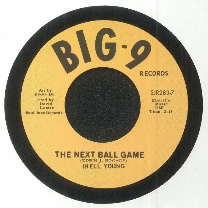 Front cover — Inell YOUNG — The Next Ball Game (reissue)