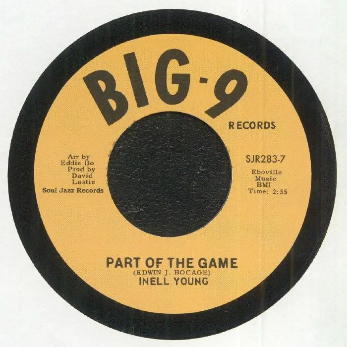 Back cover — Inell YOUNG — The Next Ball Game (reissue)