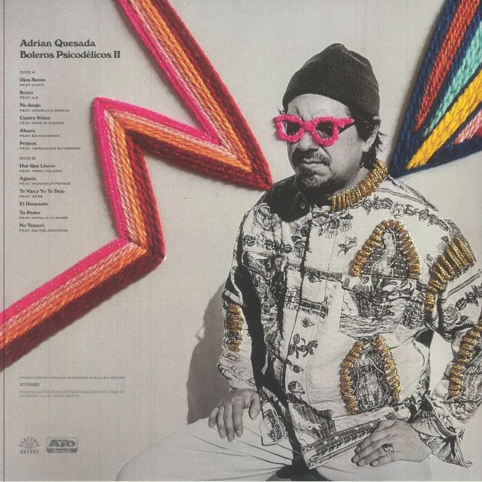 Back cover — Adrian QUESADA — Boleros Psicodelicos II