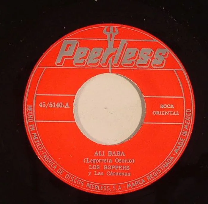 Front cover — LOS BOPPERS Y LAS CARDENAS / LA LUPE — Ali Baba