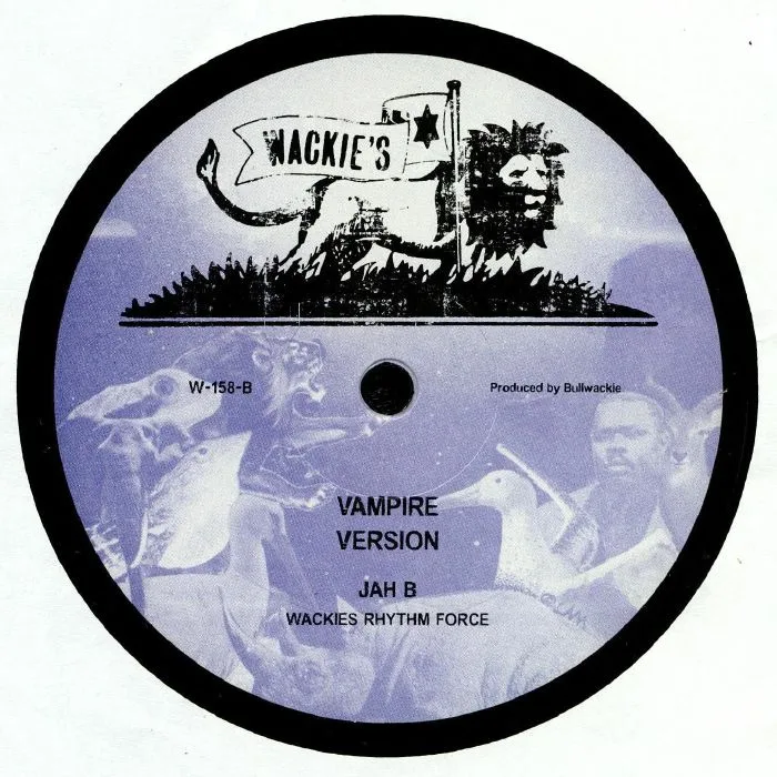 Back cover — Tony JACKSON / ITOPIA / JAH B — Vampire