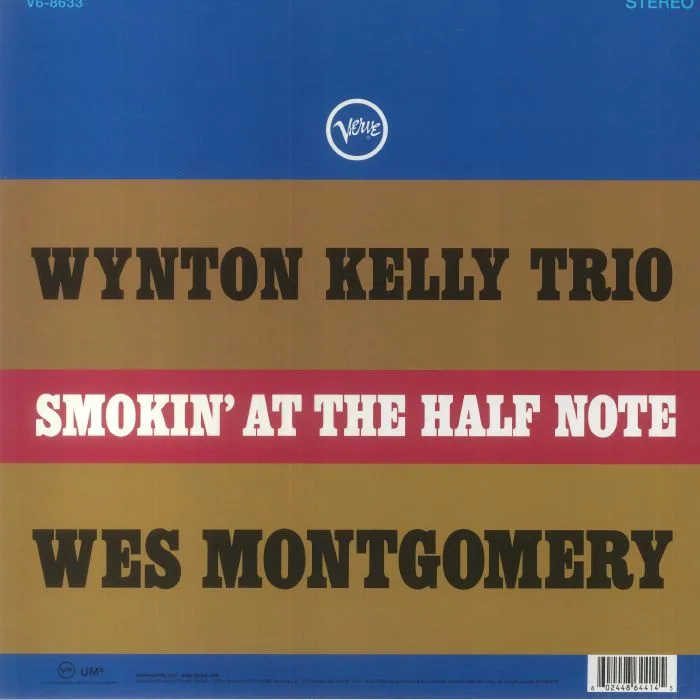 Back cover — WYNTON KELLY TRIO with WEST MONTGOMERY — Smokin' At The Half Note (Acoustic Sounds Series)