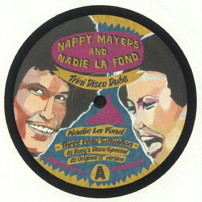 Front cover — Nappy MAYERS / NADIE LA FOND — Trini Disco Dubs