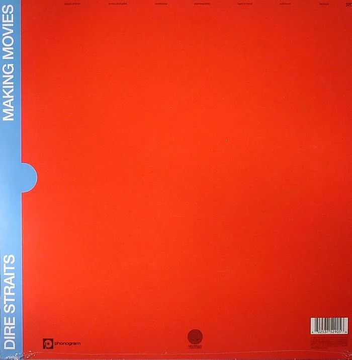 Обратная сторона обложки — DIRE STRAITS — Making Movies