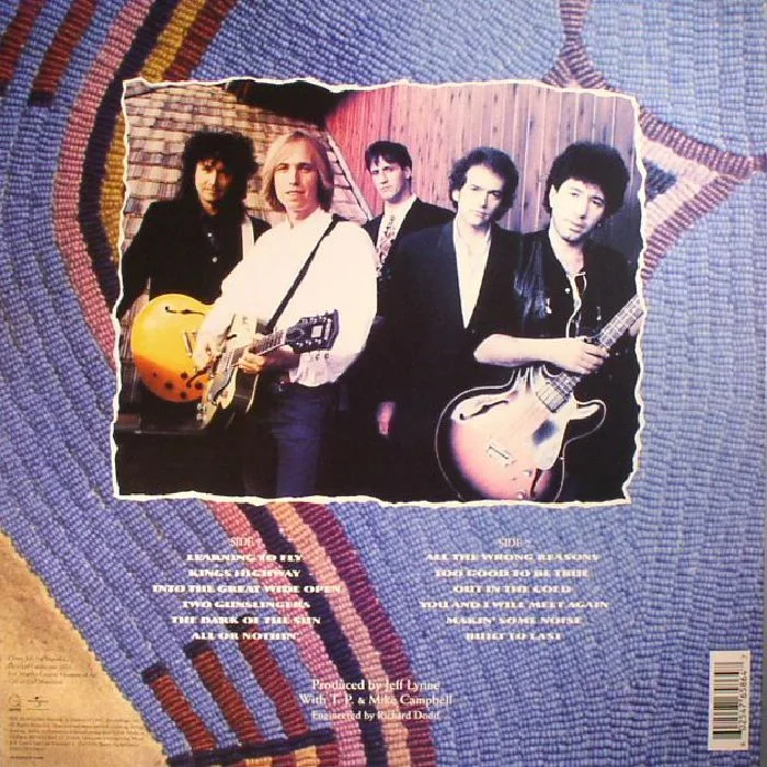 Back cover — Tom PETTY & THE HEARTBREAKERS — Into The Great Wide Open (reissue)