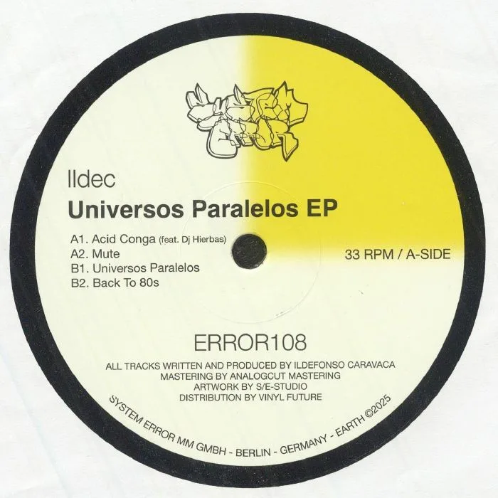 Front cover — ILDEC — Universos Paralelos EP