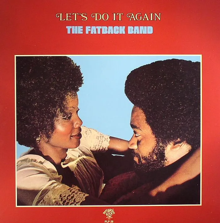 Лицевая сторона обложки — The FATBACK BAND — Let's Do It Again
