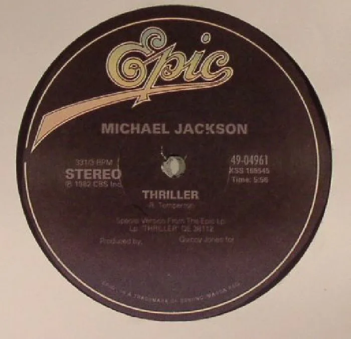 Front cover — Michael JACKSON — Thriller