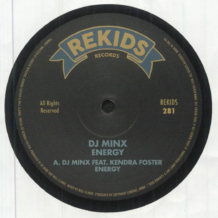 Лицевая сторона обложки — DJ MINX — Energy