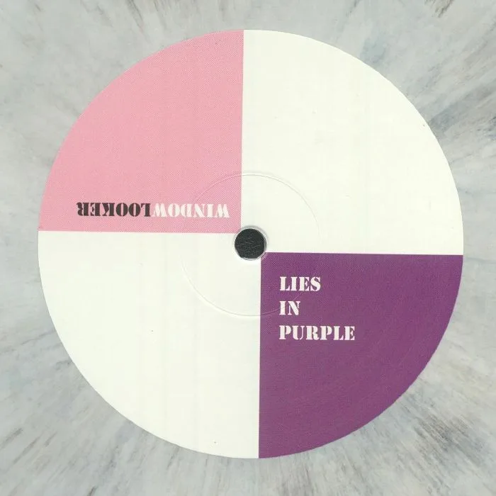 Лицевая сторона обложки — The SOPHIESTICATED BLINDSET / THE MANACOR SPRITZ / RICO PUESTEL — Lies In Purple