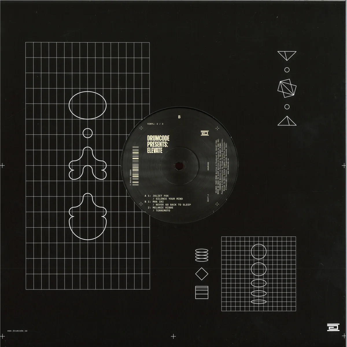 Обратная сторона обложки — Various — Drumcode Presents: Elevate Part 2