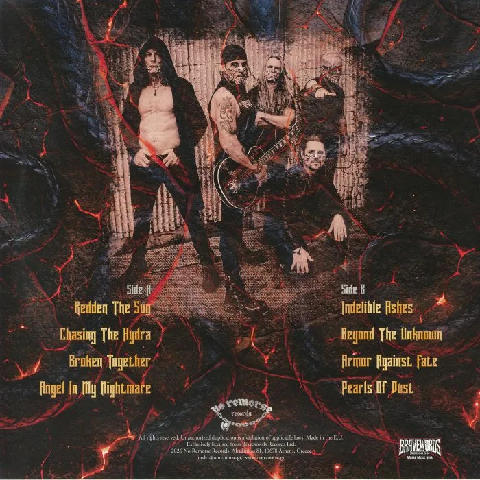 Back cover — CRIMSON GLORY — Chasing The Hydra