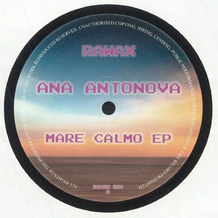 Front cover — Ana ANTONOVA — Mare Calmo EP