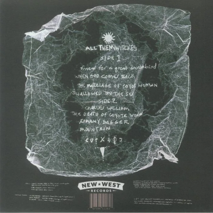 Обратная сторона обложки — ALL THEM WITCHES — Lightning At The Door