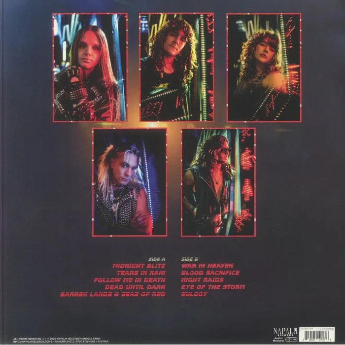 Back cover — TAILGUNNER — Midnight Blitz
