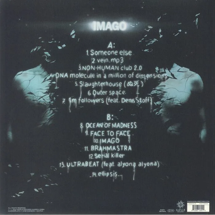 Обратная сторона обложки — SPACE OF VARIATIONS — IMAGO