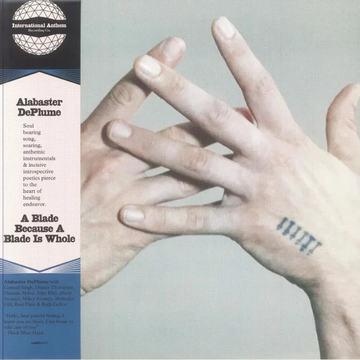 Лицевая сторона обложки — Alabaster DePLUME — A Blade Because A Blade Is Whole