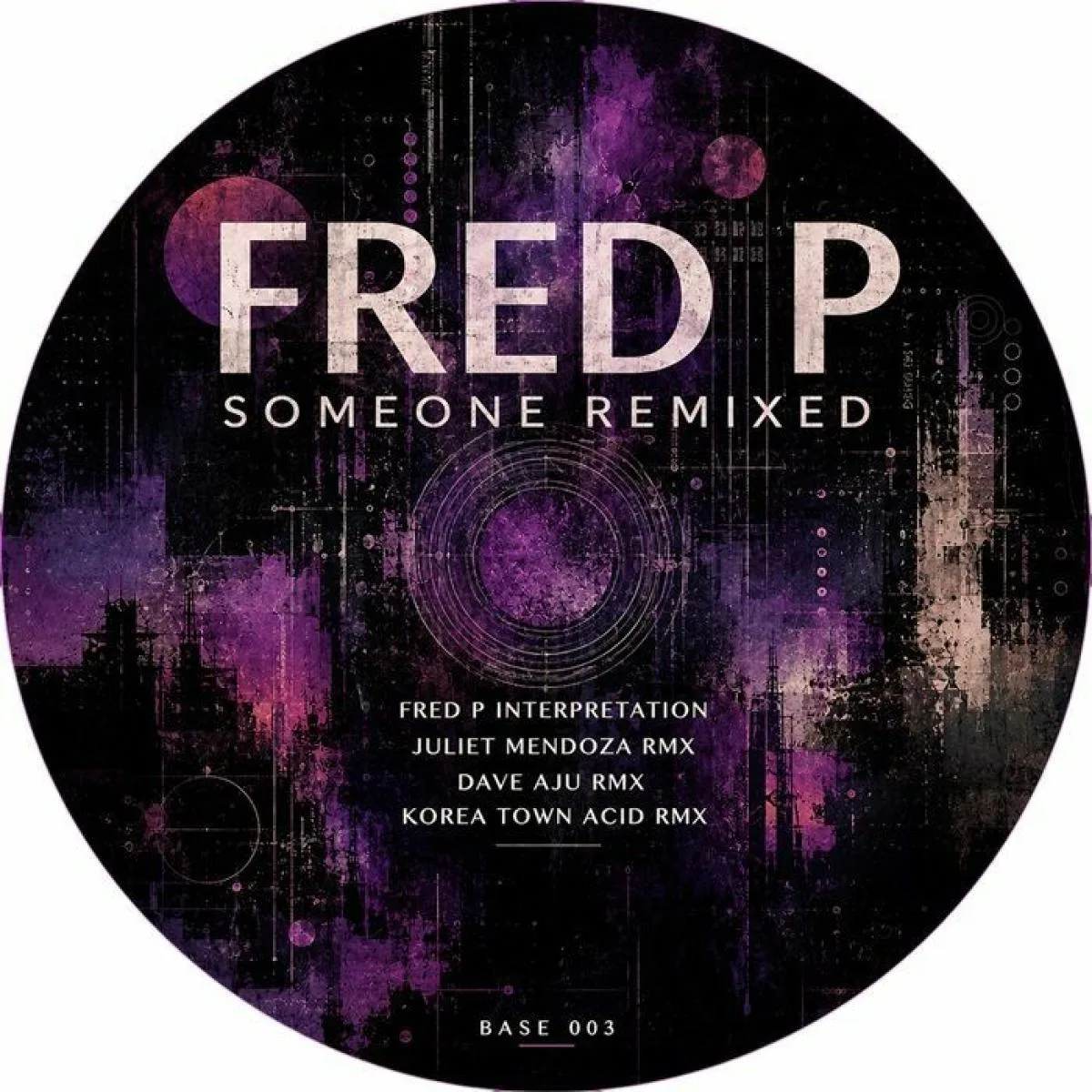 Лицевая сторона обложки — Fred P — Someone Remixed