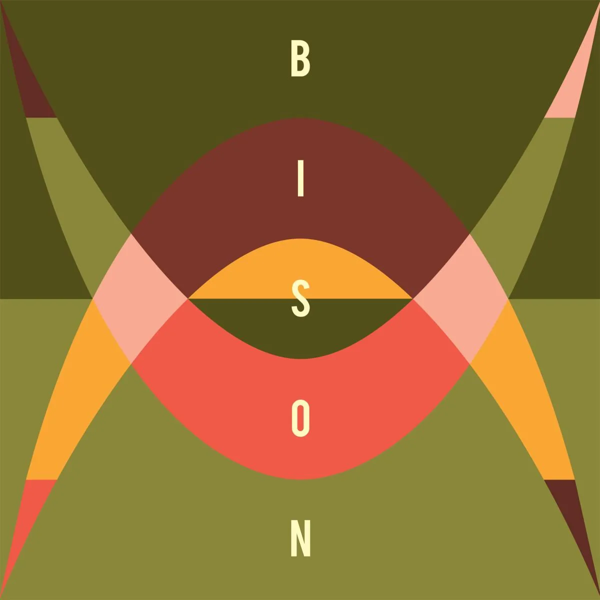 Front cover — Bison — Travellers (2x12")