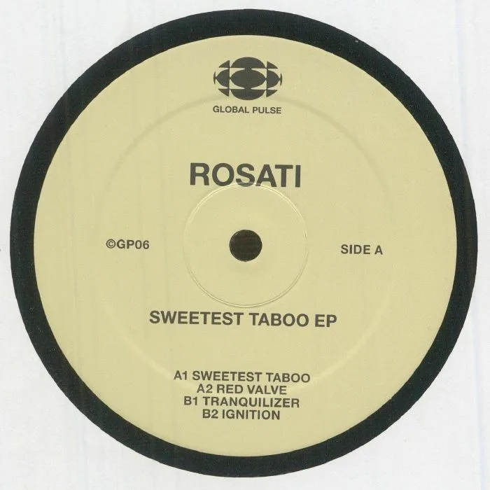 Лицевая сторона обложки — ROSATI — Sweetest Taboo EP