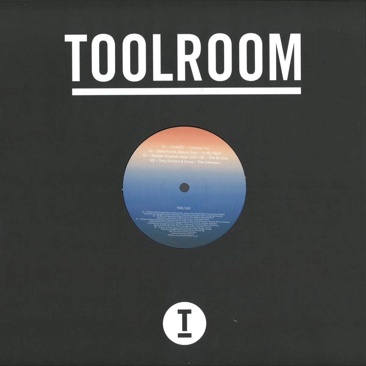 Back cover — Various — Toolroom Sampler Vol. 14