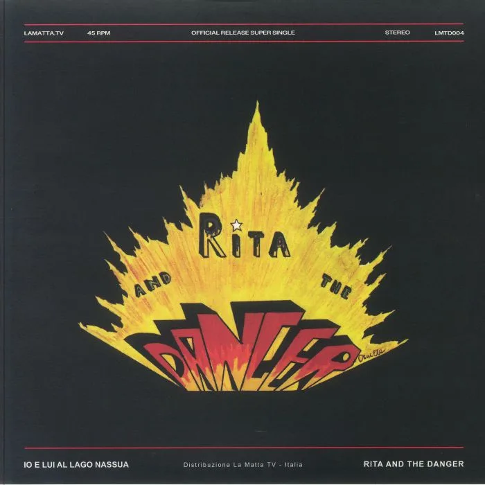 Лицевая сторона обложки — RITA & THE DANGER — Io E Lui Al Lago Nassua